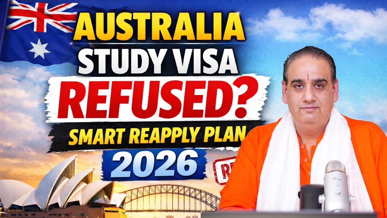 Australia Study Visa Refused? Smart Reapply Plan 2026