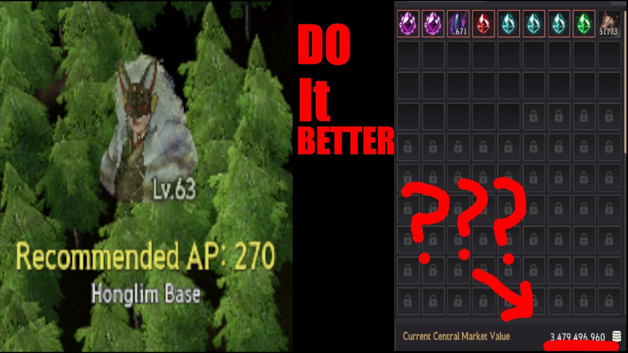 Black Desert Online - Honglim Base (Guide) - But Better.