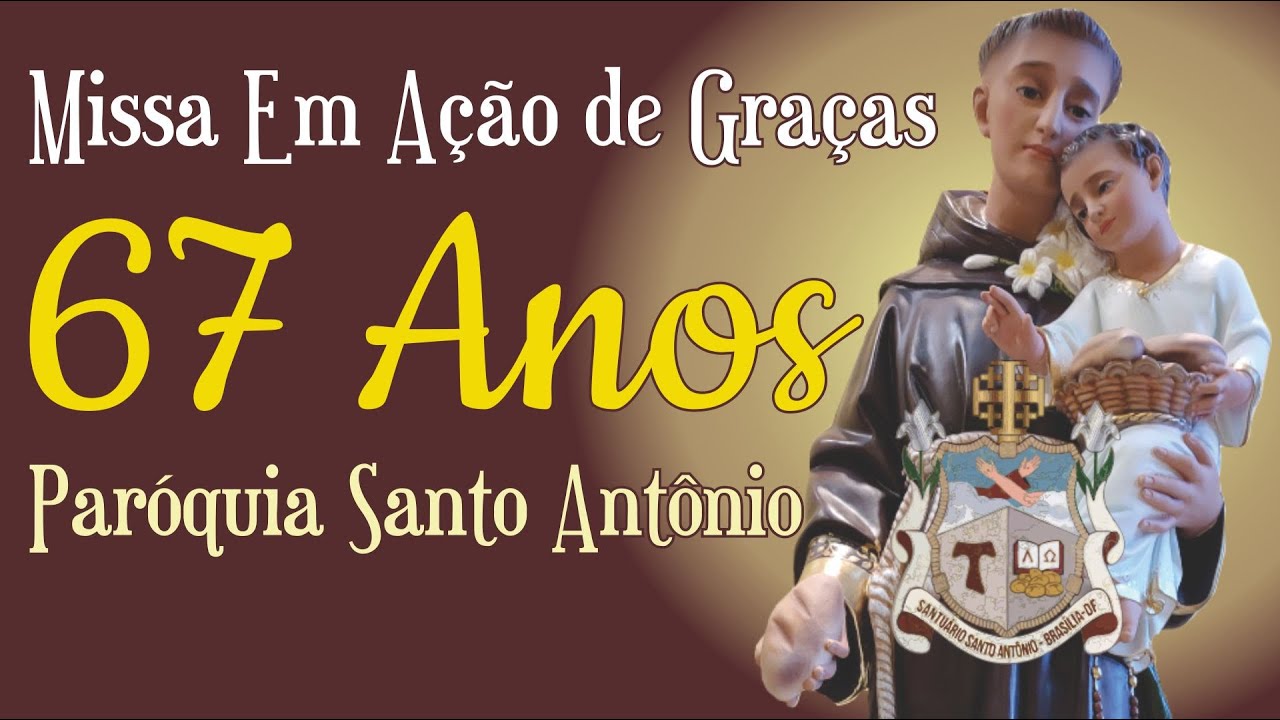 02/02/2026 | 19h | Missa Pelos 67 Anos  de Nossa Paróquia
