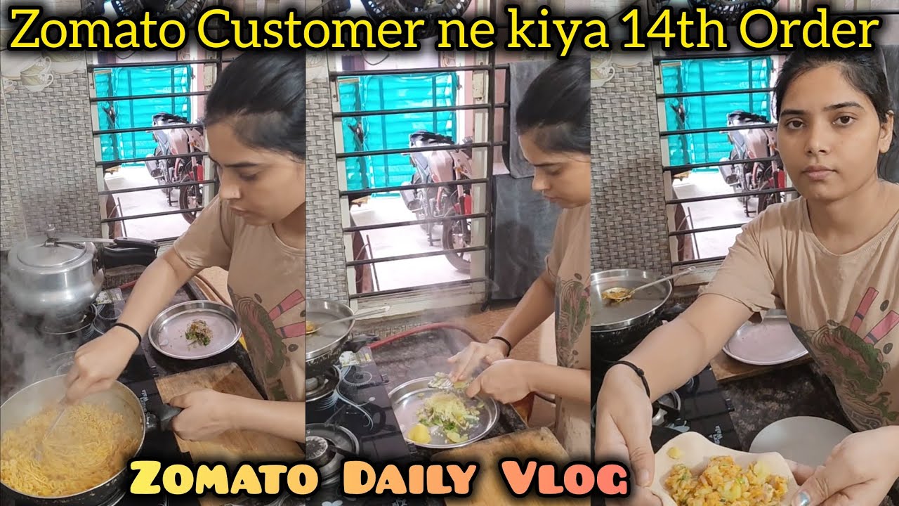 Клиент Zomato разместил 14-й заказ на картофельную парату и чесночную лапшу Maggi | Ежедневный ви...