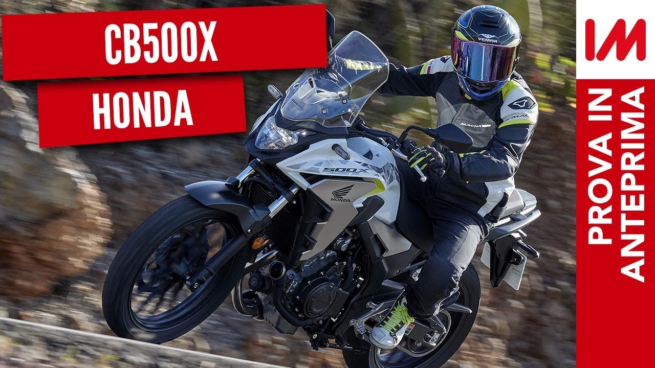 Honda CB500X 2019 - Test in anteprima della crossover nipponica