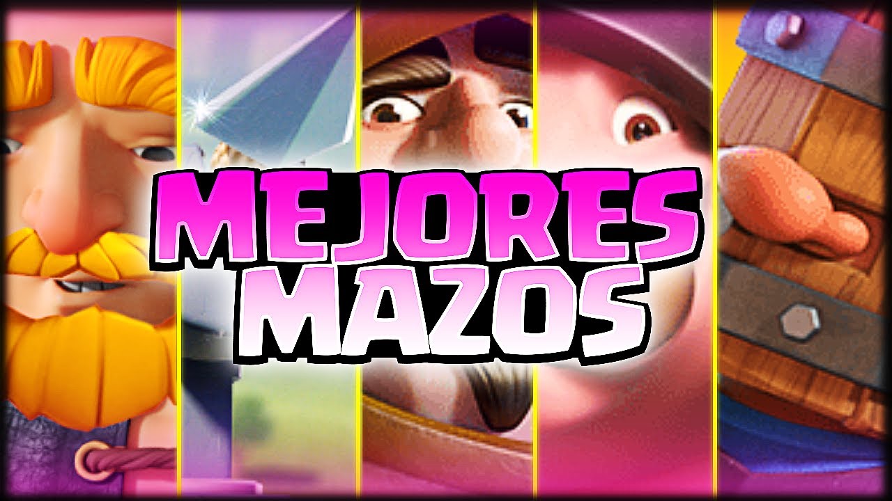 LOS 5 MEJORES MAZOS DE LA NUEVA ACTUALIZACION DEL NERF A LOS HECHIZOS - Clash Royale - WithZack