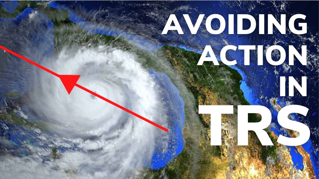 Avoiding action in TRS | Marine meteorology | Merchant navy #storm #ships #lifeatsea #seafarers