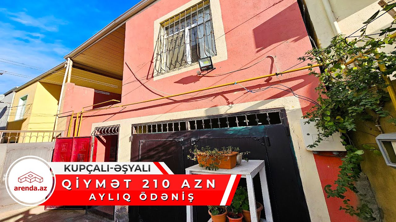 CƏMİ 210 AZN TƏCİLİ SATIŞ!!! ƏLİMYAMDI- KUP&Ccedil;ALI-ƏŞYALI-2 MƏRTƏBƏ 4 OTAQ-XIRDALANDA HƏYƏT EVİ