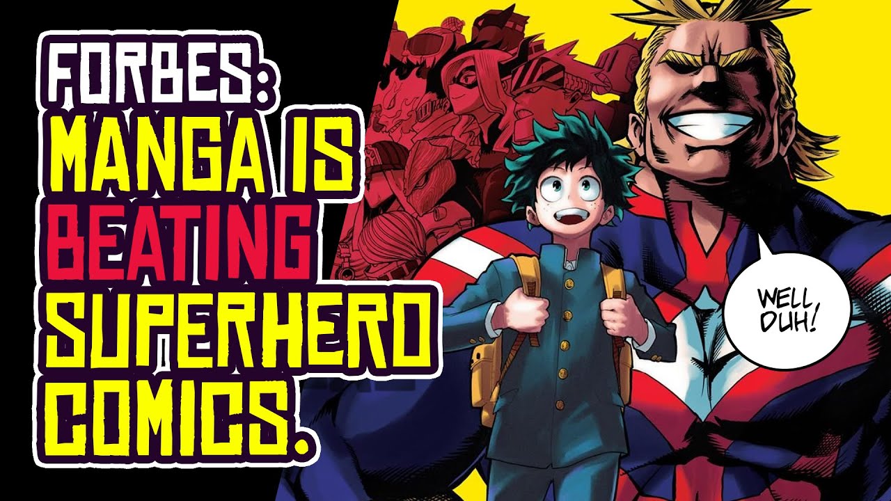 Forbes: MANGA is Beating Superhero Comic Books in the U.S.?!