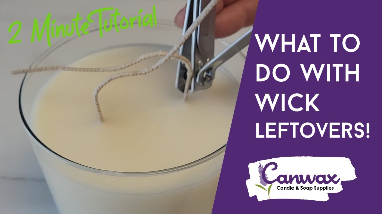 What to do with your wick cut-offs!