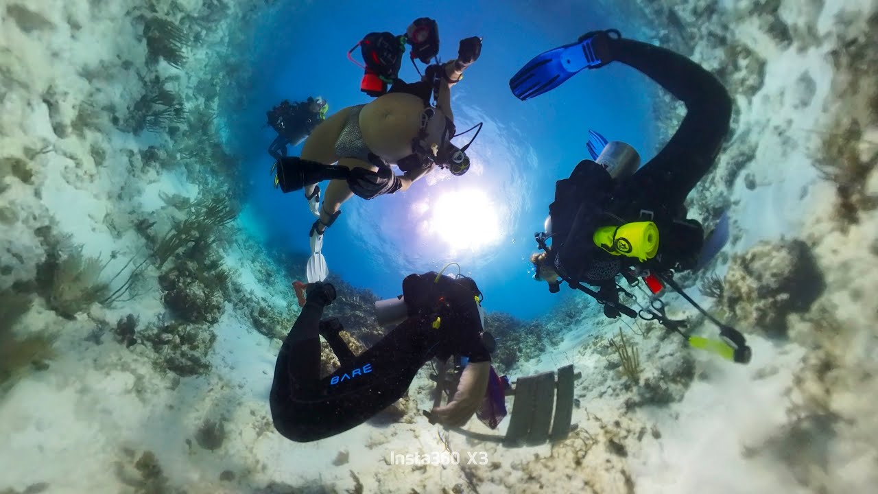 Scuba diving in Key Largo with Silent World Dive Center for the I.Care Trash Derby