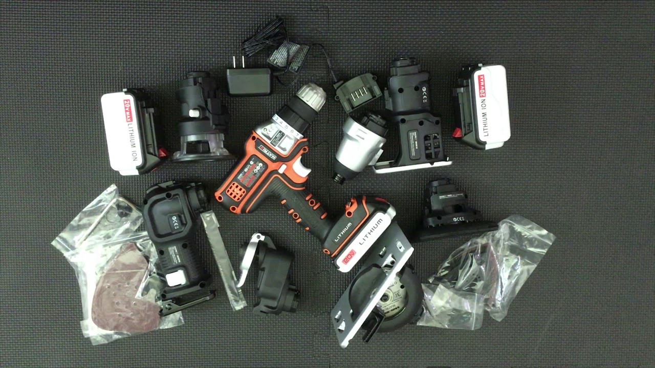 Black & Decker Matrix 6 Tool Combo Kit