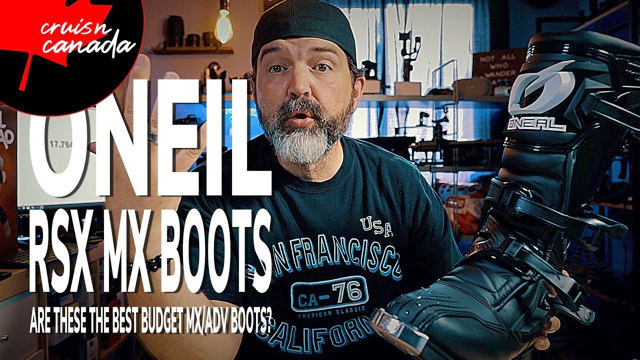 ONeal RSX MX / ADV Motorcycle Boots | Best Budget MX Boots?