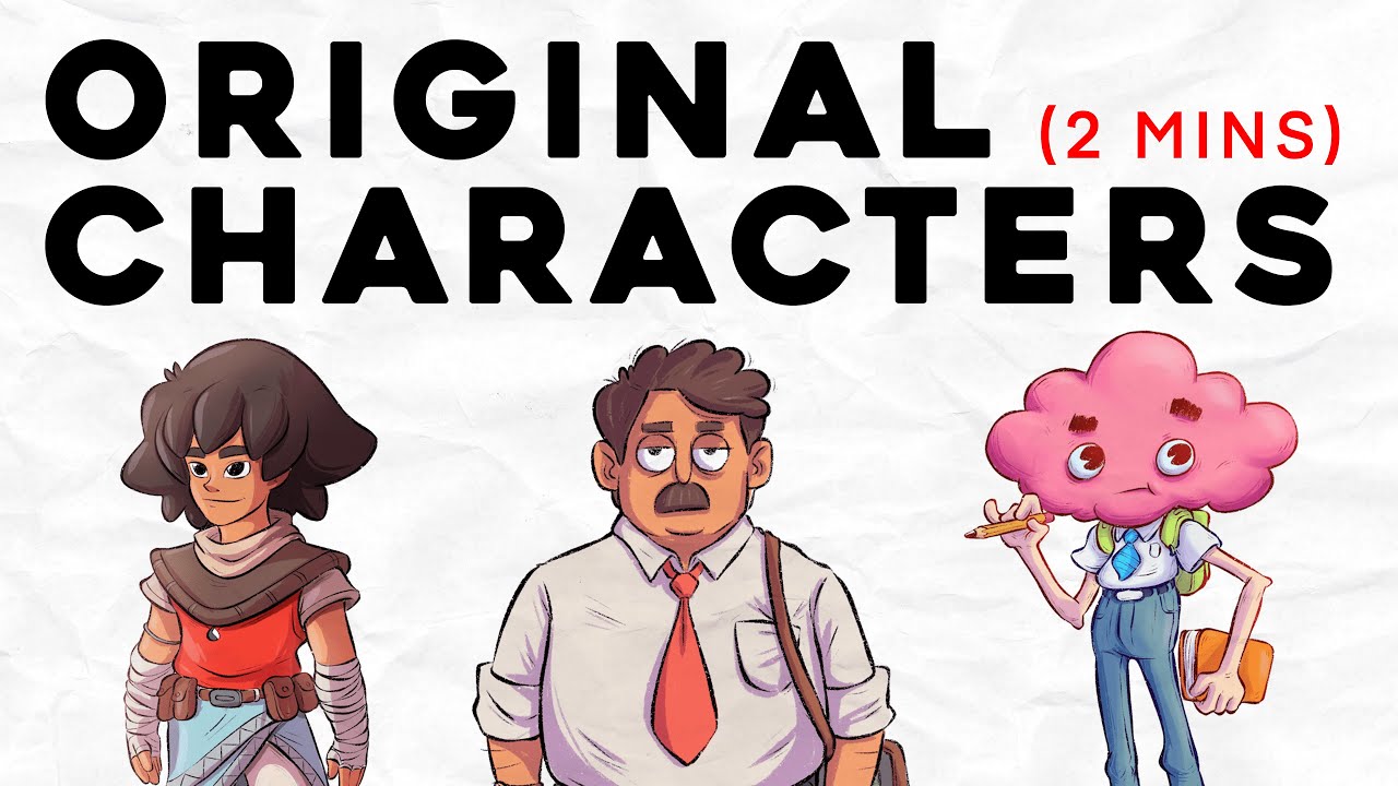 How to Draw Original Characters? (My Process)