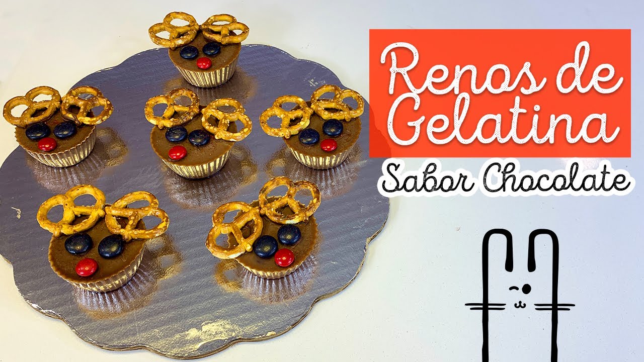 Receta de GELATINA DE CHOCOLATE 🍫  | GELATINAS NAVIDEÑAS | El Baúl de Jave