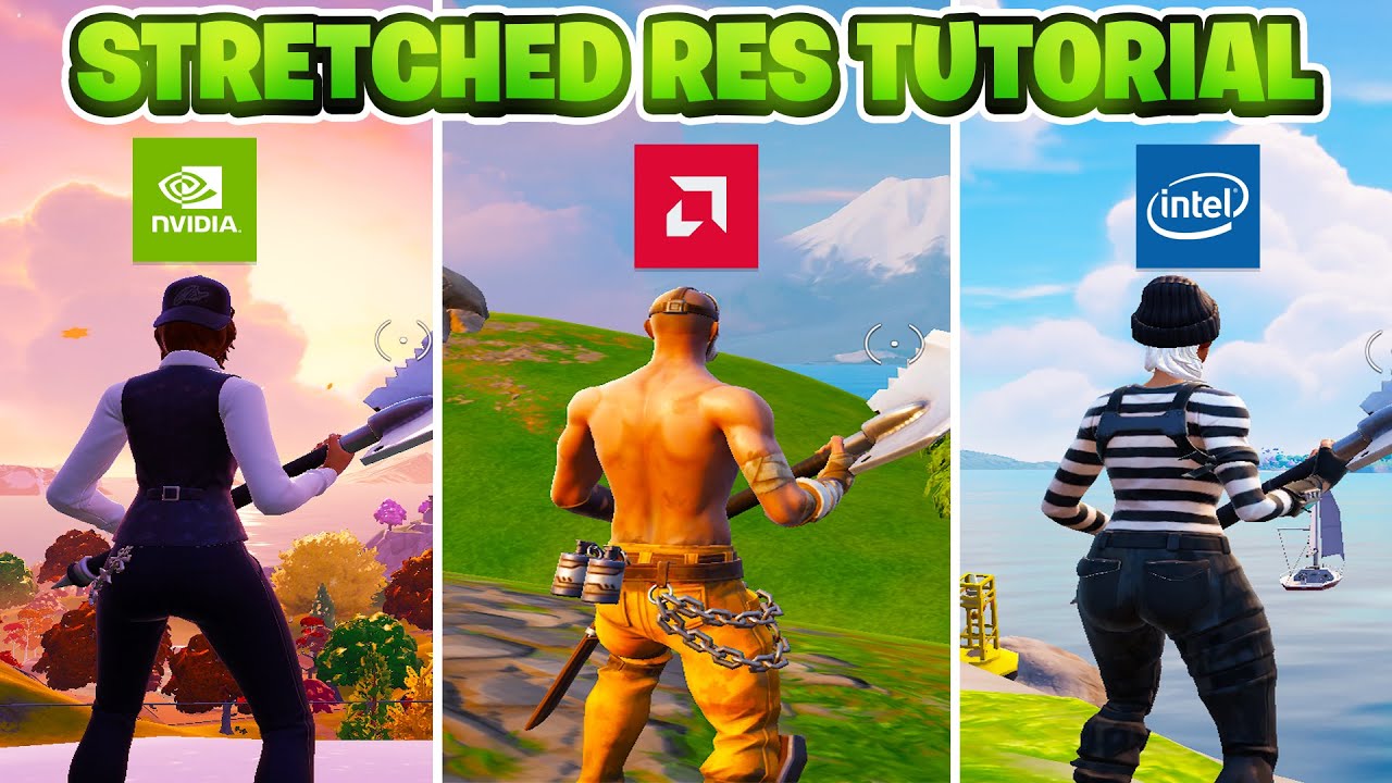 Как растянуть разрешение в Fortnite на ПК в 2025 году! ✅ (НОВЫЙ метод с нулевой задержкой)