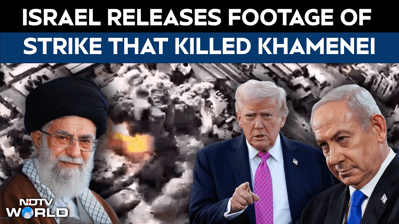 Khamenei Kill Video | IDF Releases Footage Of Strike On 