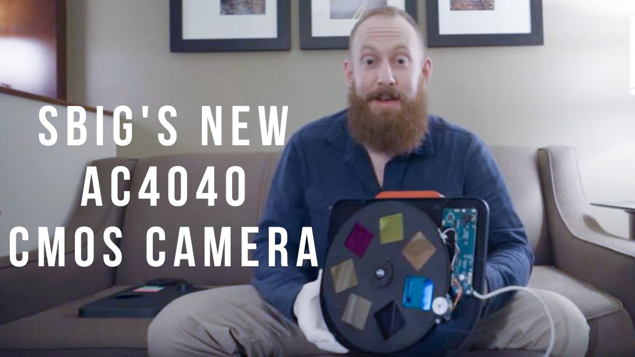 SBIG AC4040 CMOS camera with active optics, off-axis guider, and 7 position filterwheel