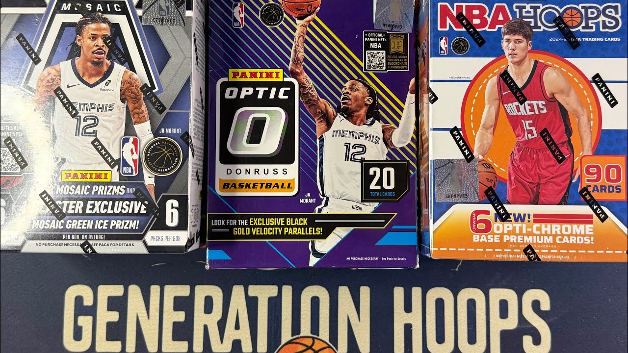 24-25 Panini Boxes.  Lots of numbered cards and 2 autos! Plus a Larry Bird /49🔥