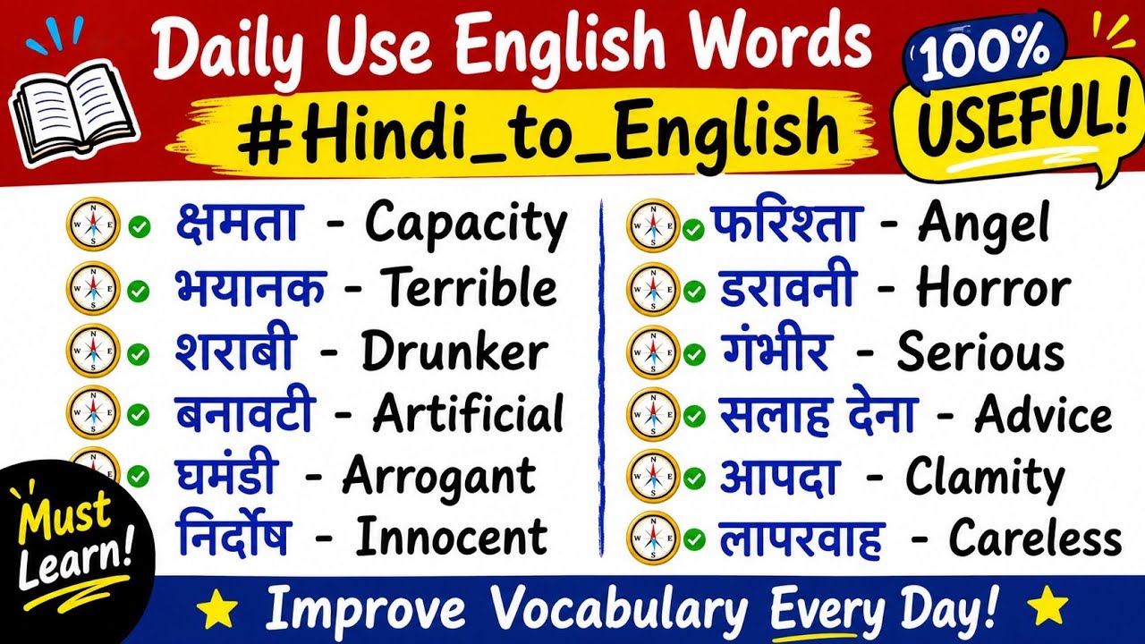 ⚡Boost Vocabulary⚡Improve English Vocabulary | Dictionary ✨
