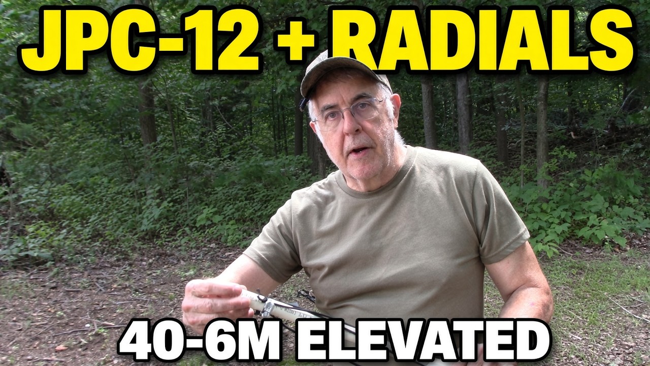 Combine the JPC-12 + POTA PERformer to make a fantastic 40-6m Antenna!