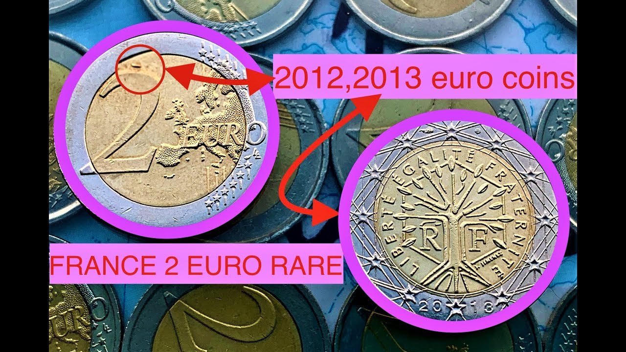 France 2 Euro 2012 2013 [RF] - Defect euro coins - RARE🤤