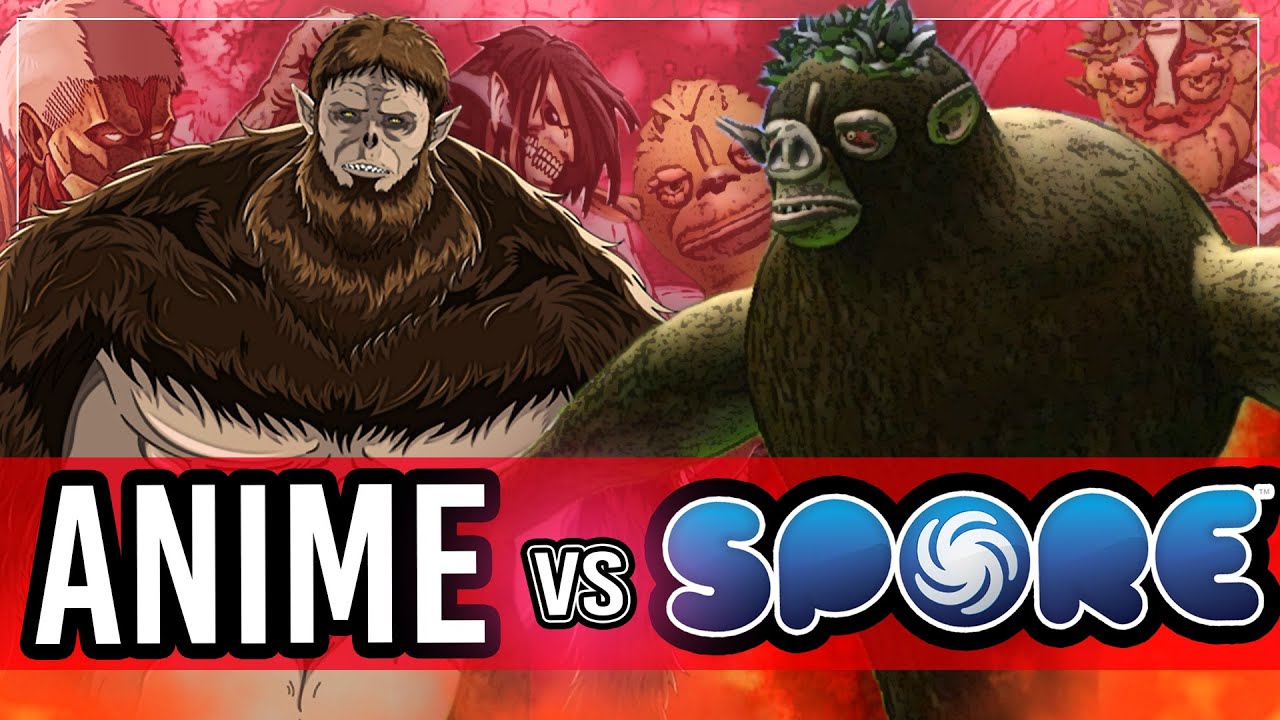 Recreating The 9 Titan Shifters in Spore (Attack on Titan)
