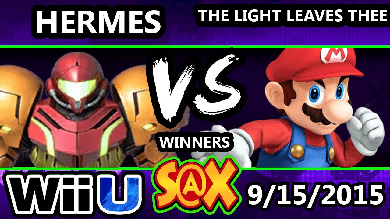 S@X 115 - Hermes (Sheik, Samus) Vs. Light Leaves Thee (Mario) - SSB4 Winners - Smash Wii U - Smash 4