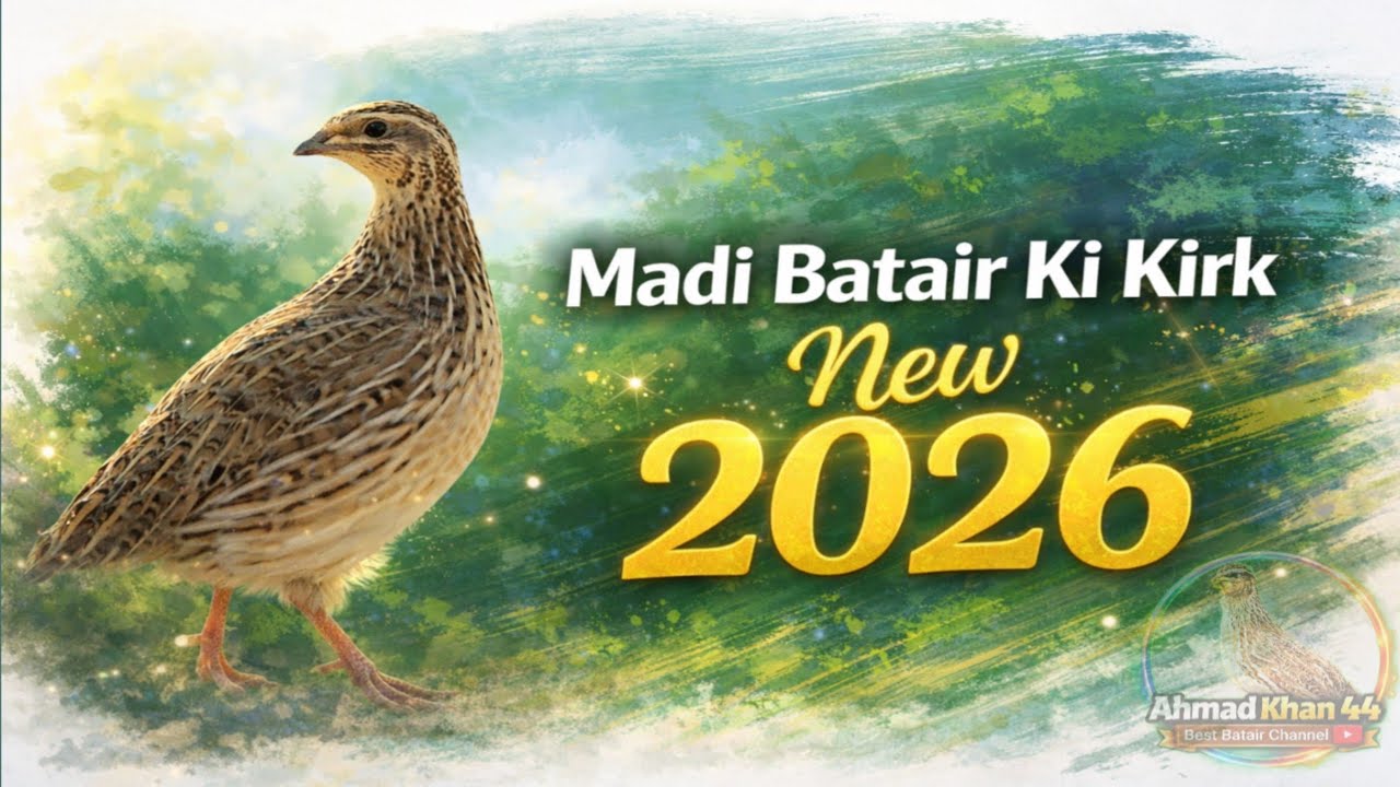 Madi Batair Ki Kirk &ndash; Female Quail Sound 2026_Madi Batair Ki Natural Awaz 2026,Batair ki awaz,bater 