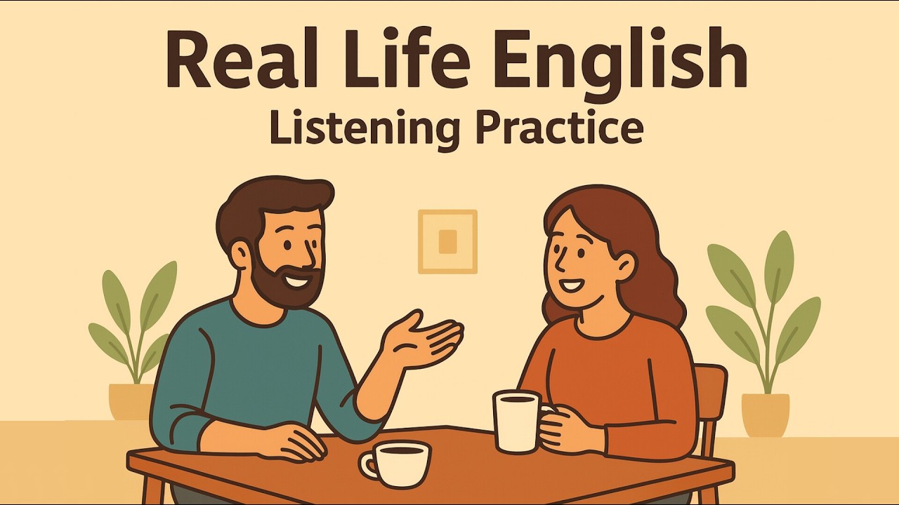 Getting to Know Each Other — Easy English Listening Practice (A2–B1 Level)