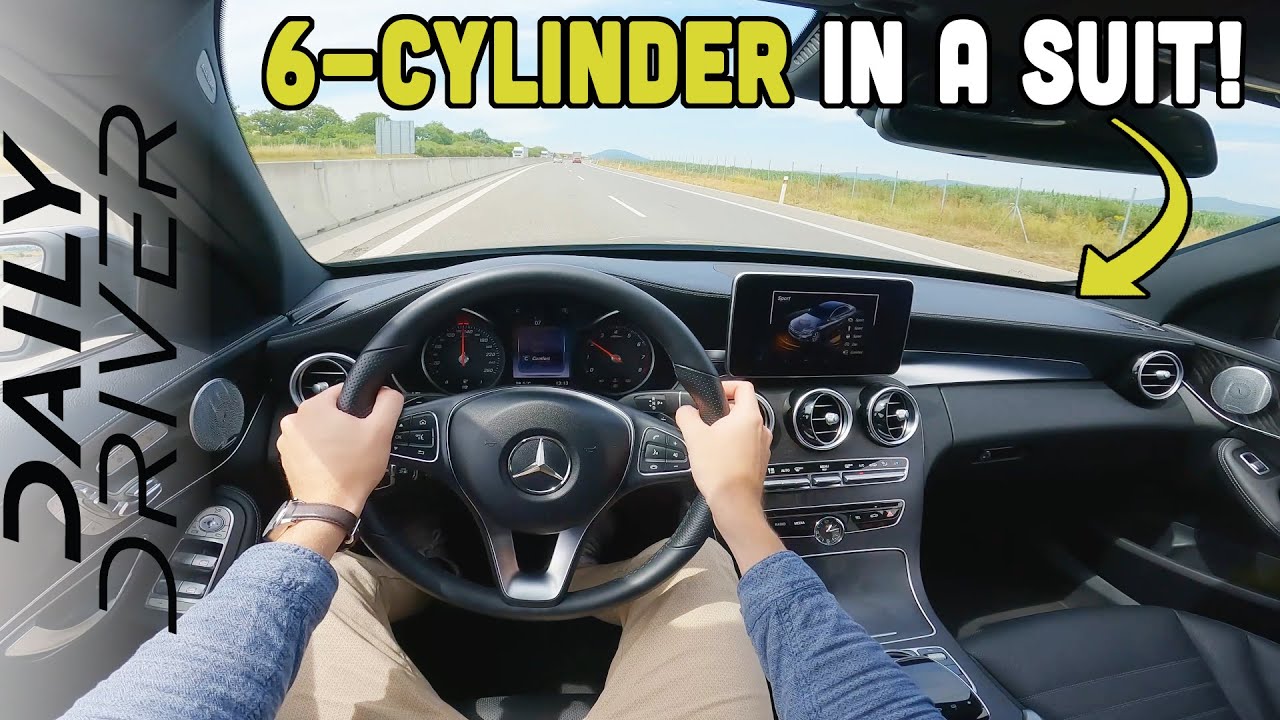 4K | MERCEDES-BENZ C400 | is it a good DAILY DRIVER? #mercedescclass Review Practicality Driving