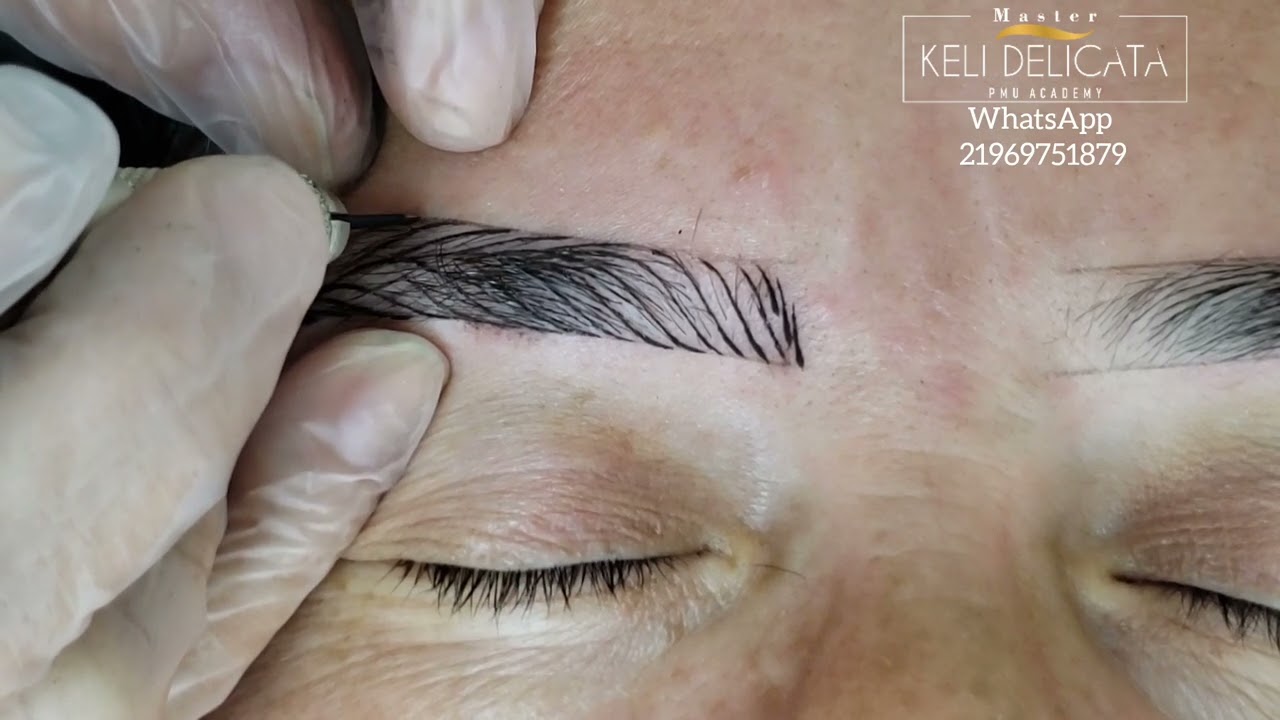 Micropigmentação Microblading - breast micropigmentation Micropigmentation of the broades