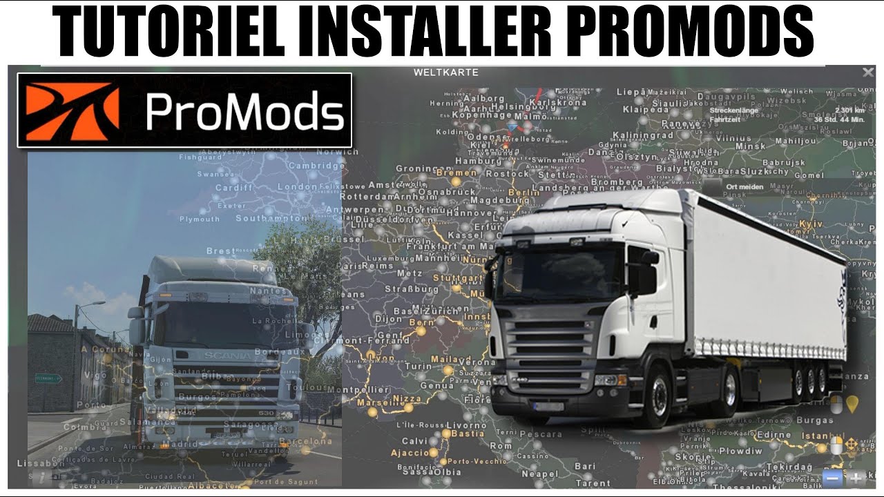 [ ETS 2 ALL VERSIONS ] 🔹TUTO INSTALLER PROMODS🔹