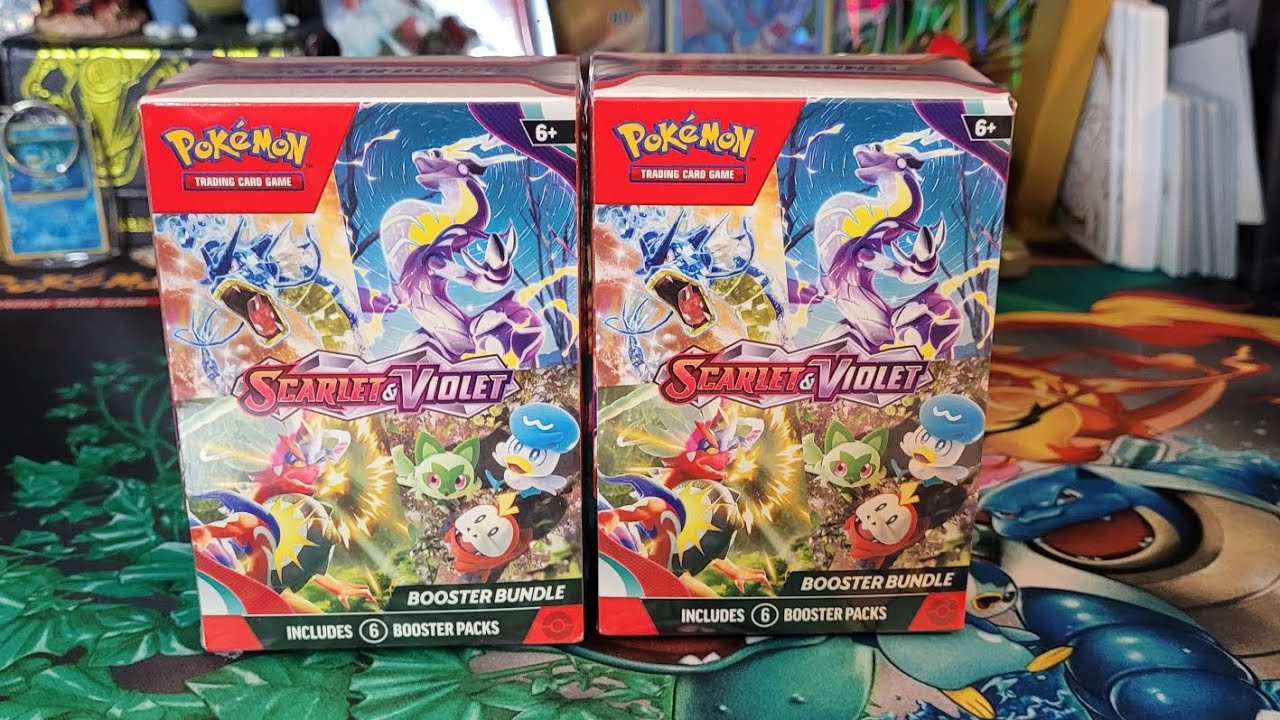 Pokemon Scarlet & Violet Booster Bundle opening X2!!!