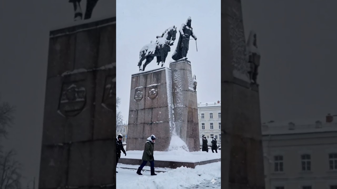 Зима.... Вильнюс 