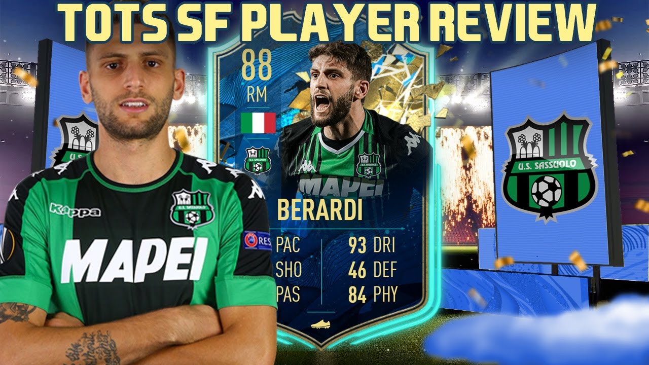 DO NOT SLEEP ON THIS CARD! 88 TOTSSF BERARDI PLAYER REVIEW! FIFA 20 ULTIMATE TEAM