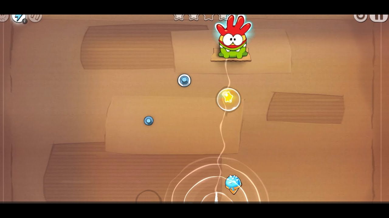 Впервые в Cut the Rope ам ням 1 серия