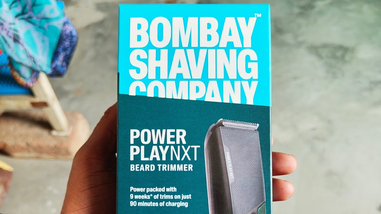 Bombay shaving company trimmer Power play NXT Unboxing #bombayshavingcompany 