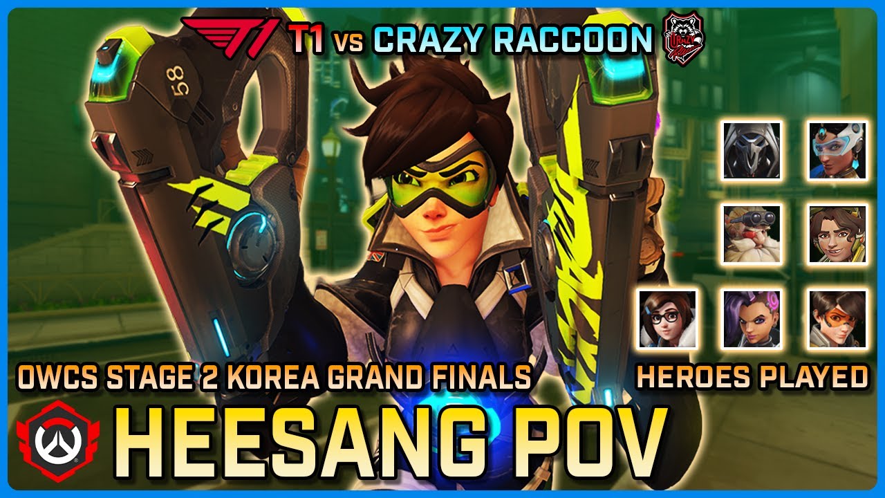 [ HeeSang ] Player of the Match | Crazy Raccoon vs T1 | Grand Finals | OWCS Korea Stage 2
