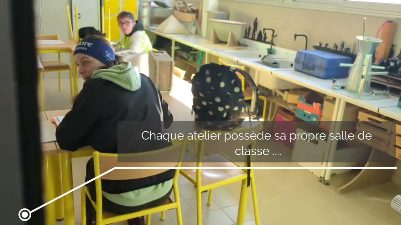 Visite des ateliers de l'EREA La Moraine (Crotenay 39)
