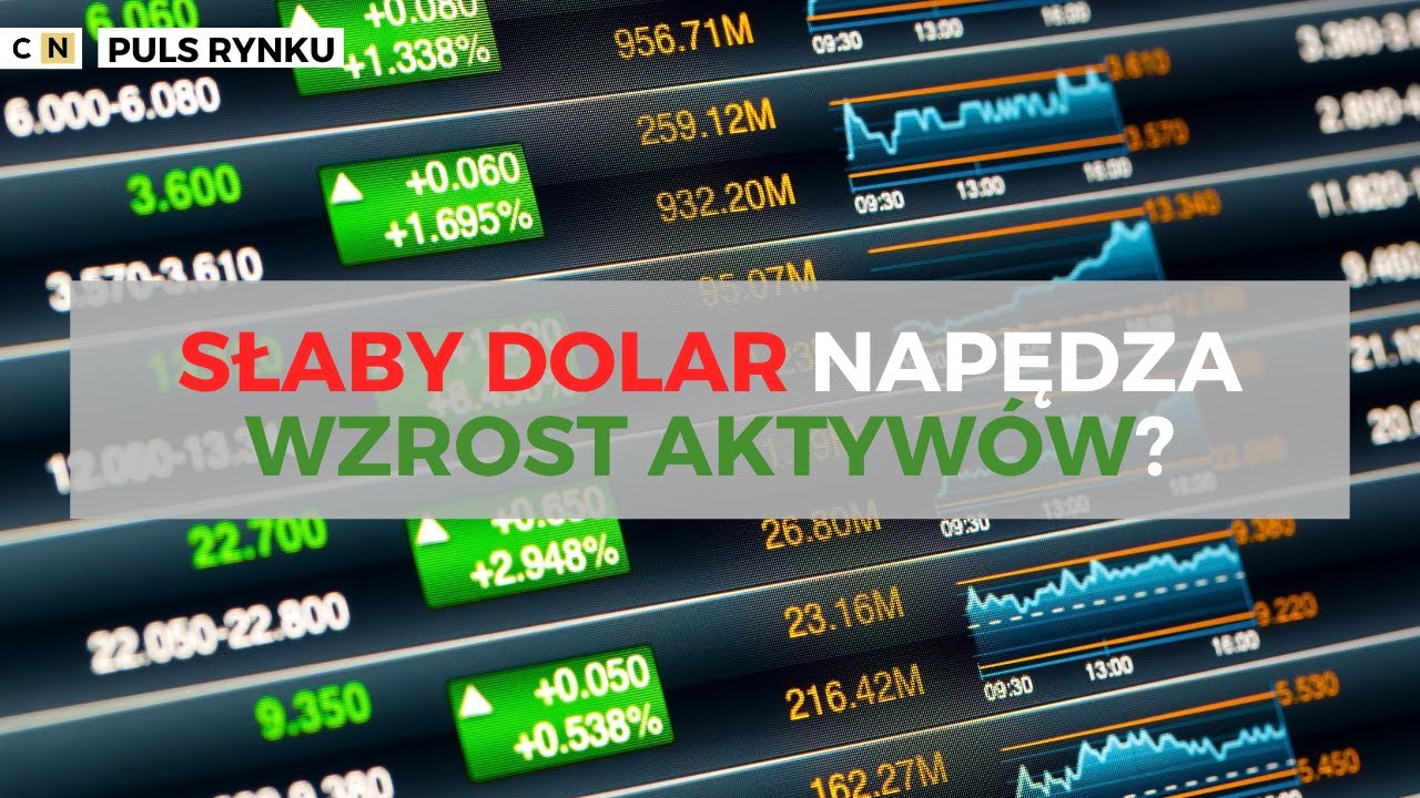 Słaby dolar napędza wzrost aktyw&oacute;w? | Rozmowa z ekspertem walutowym Maciejem Przyg&oacute;rzewskim