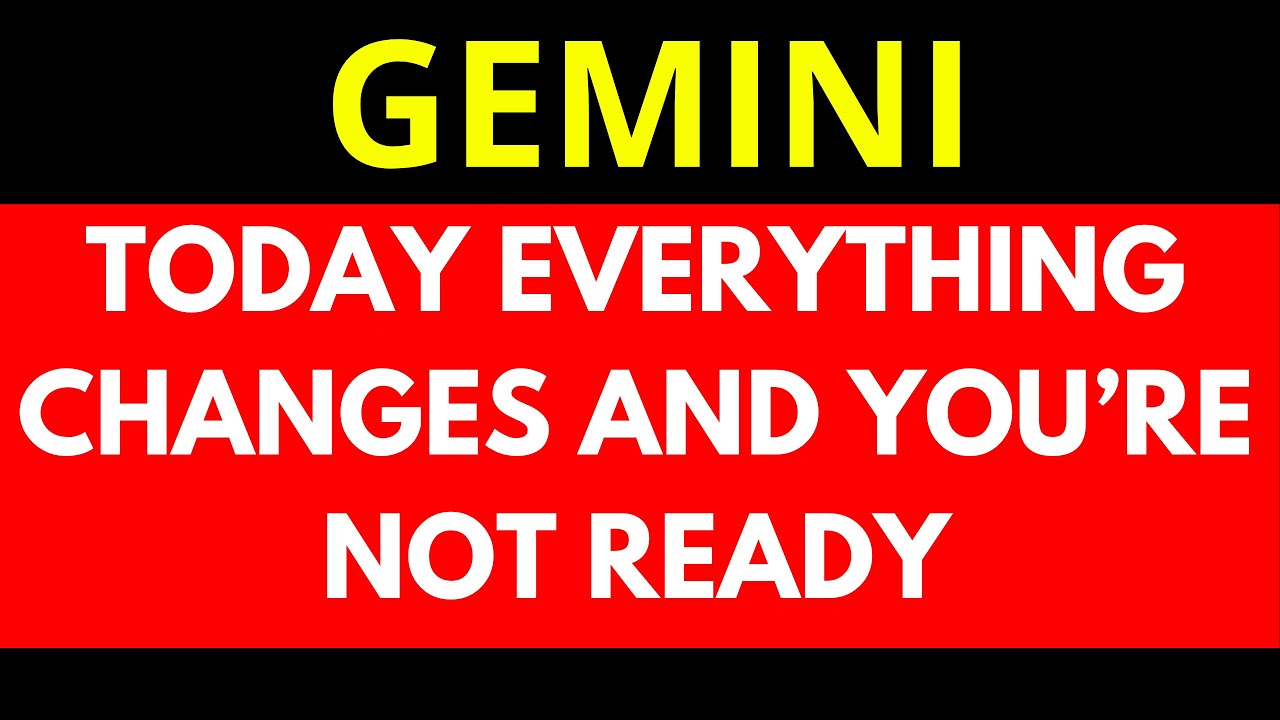 GEMINI WHEN YOU FINALLY CHOOSE YOURSELF THE UNIVERSE DESTROYS YOUR OLD LIFE AND OPENS A NEW PATH ❎❎