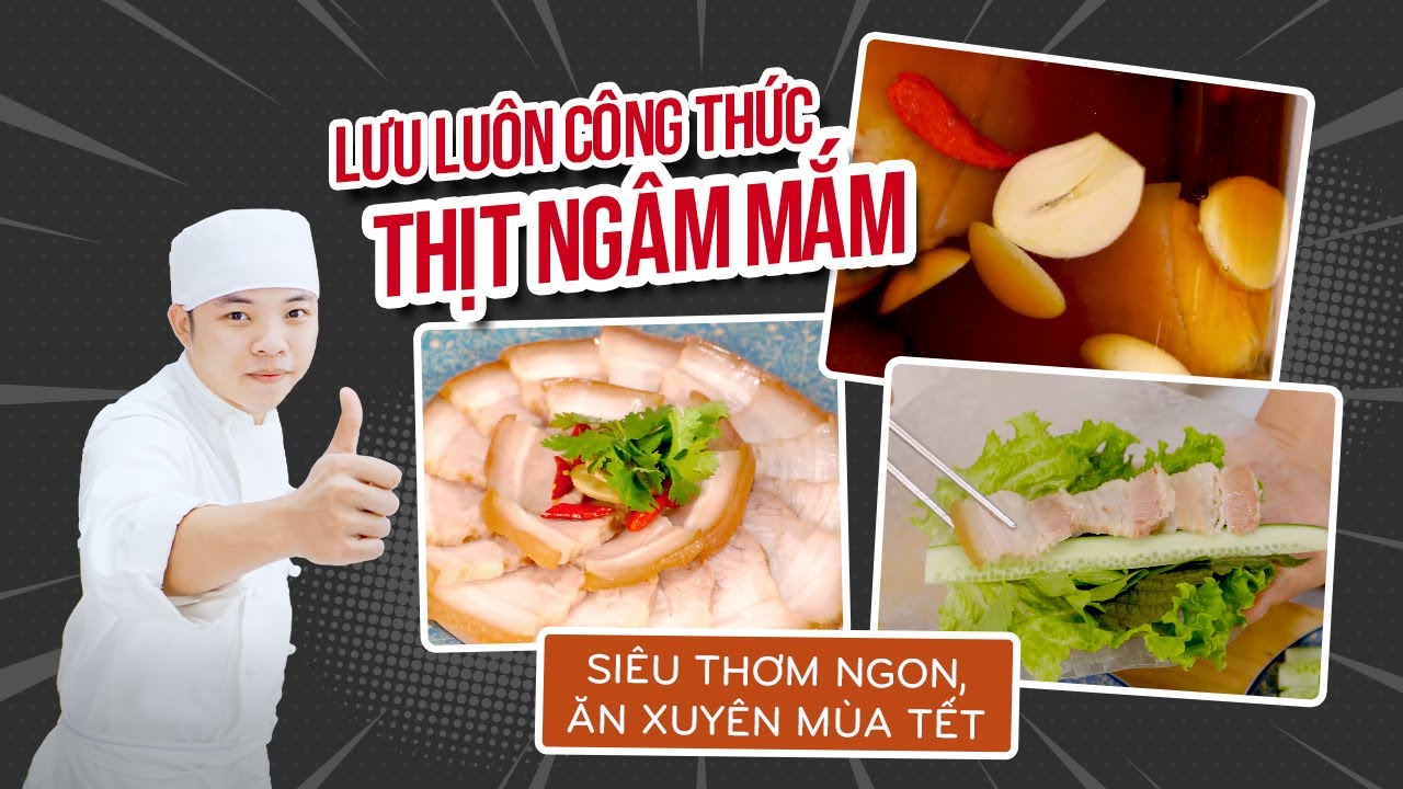 Lưu Luôn Công Thức Thịt Ngâm Mắm Siêu Thơm Ngon, Ăn Xuyên Mùa Tết