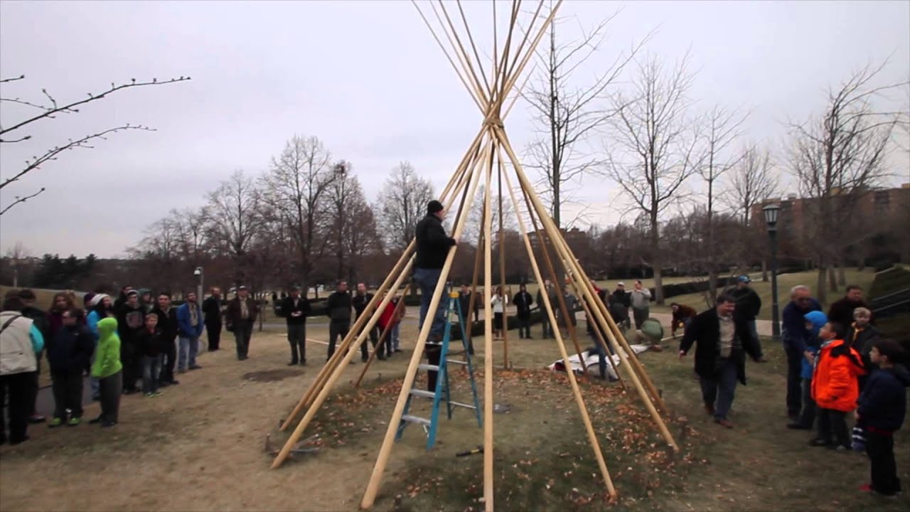 How to Put up a Tipi