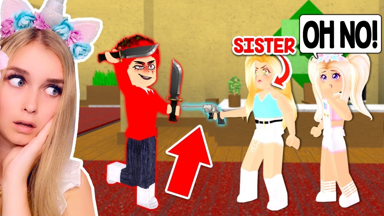 Will My Sister SAVE US From The MURDERER In Murder Mystery? (Roblox)