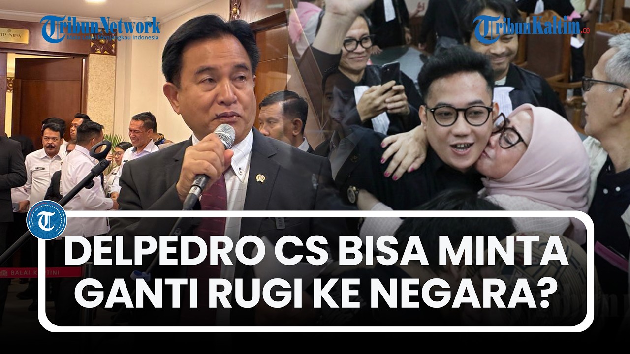 Menko Yusril Beber Delpedro Cs Bisa Minta Ganti Rugi ke Negara Usai Vonis Bebas