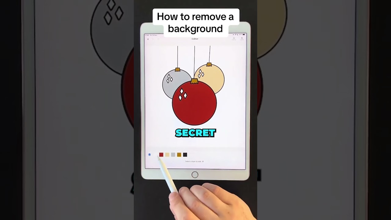 Learn the key to perfect, better background removal using SVGs! 🚀 #svgtrace #svgconversion #vectori