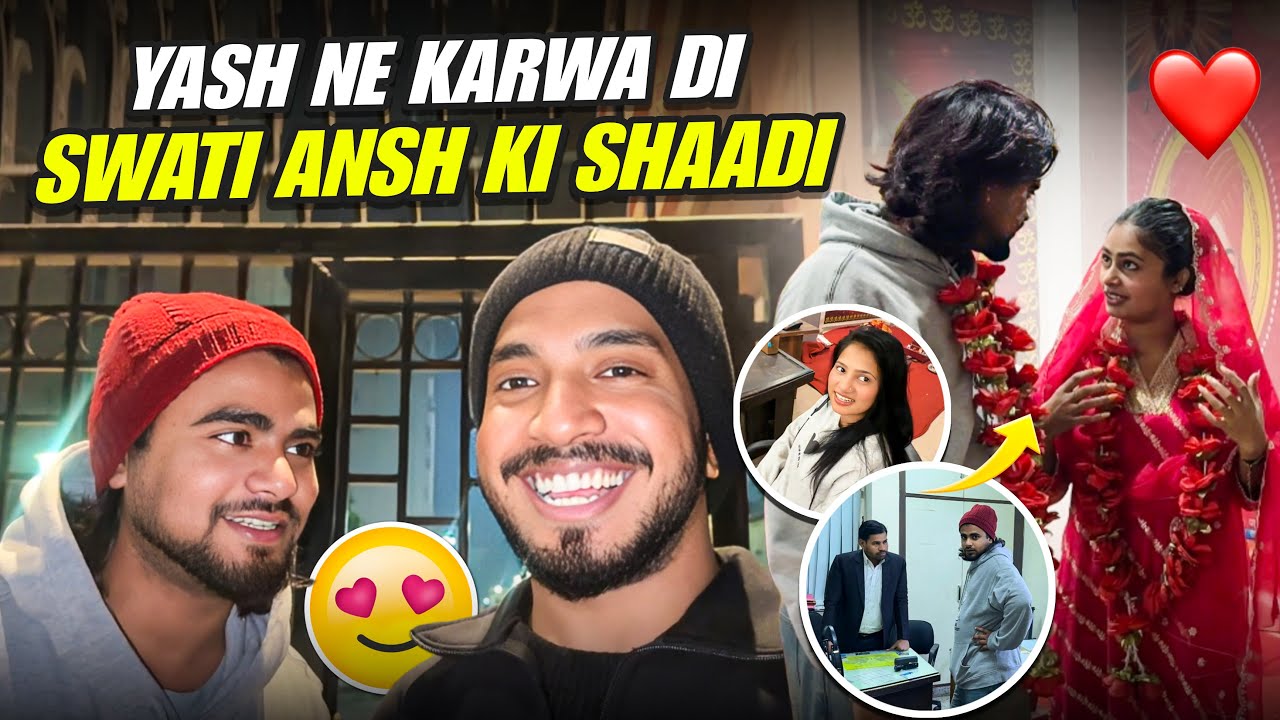 KYA MENE SWATI ANSH KI SHAADI KARWA KE GALTI KARI HAIN🥺❤️ || #viralvideo #viral 
