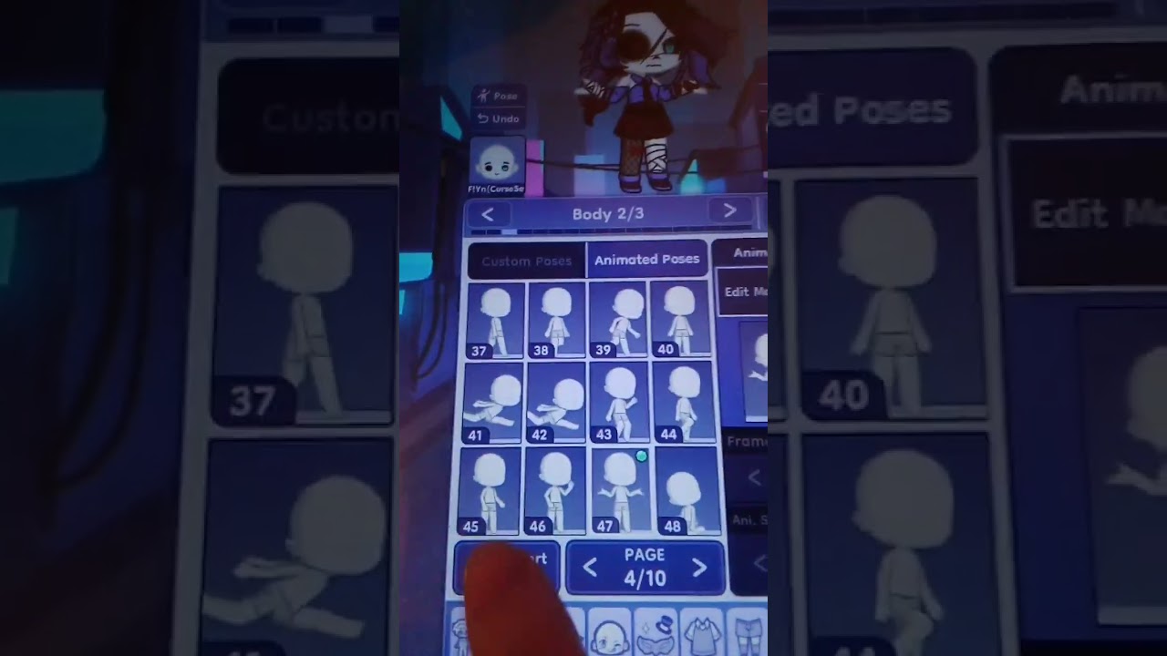 How to get a code for your animated poses on gacha life 2 #gachalife2 #gacha #howtoexport
