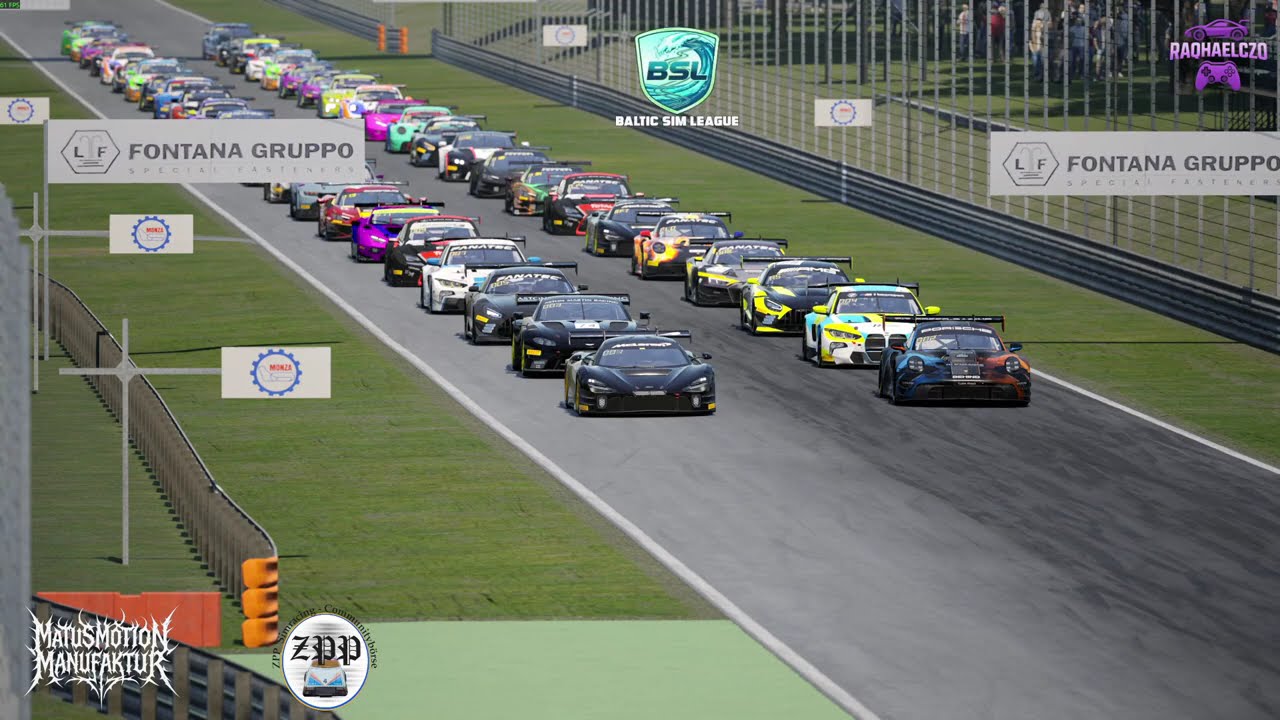 [BSL] Baltic Sim League - Vorbereitungs-Season Rennen 1/3 - Monza 45min