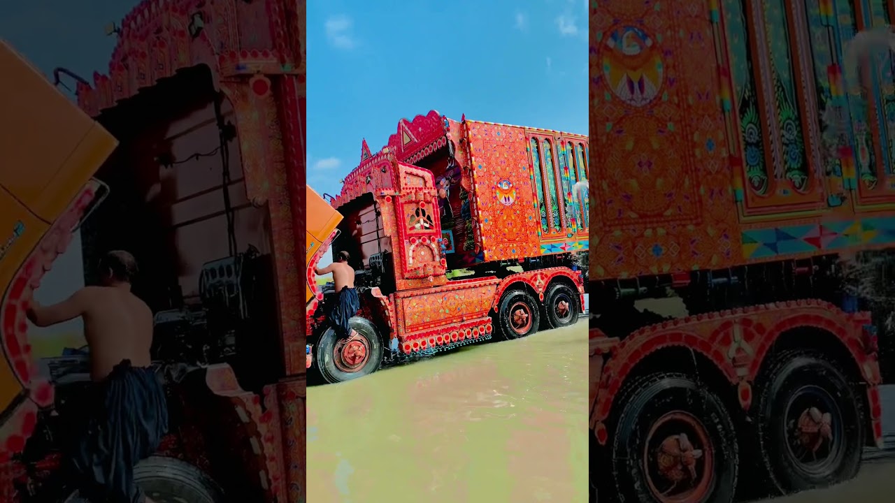 Pakistani truck decorated well❤️ #shortvideo #pakistani #truck #ytshorts #shorts #decoration #trand
