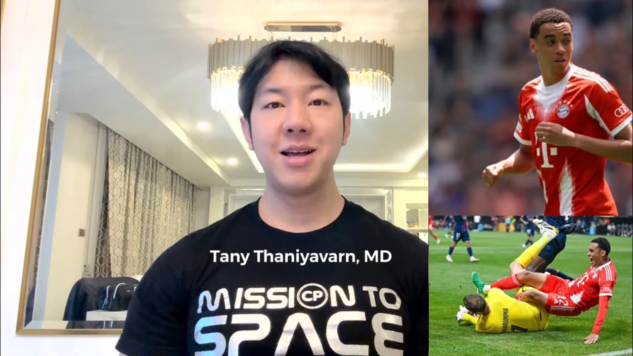 Jamal Musiala ข้อเท้าหัก — รักษากระดูกหักให้หายเร็วทำอย่างไร
