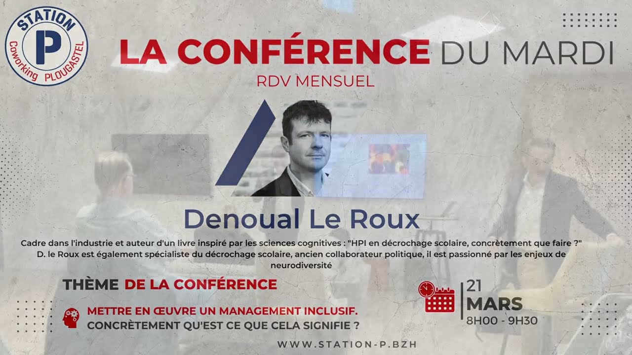 Conf&eacute;rence de Denoual le Roux - Le management inclusif