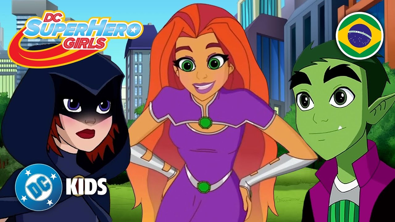 O MELHOR dos Jovens Titãs! | DC Super Hero Girls em Português 🇧🇷 | @DCKidsBrasil